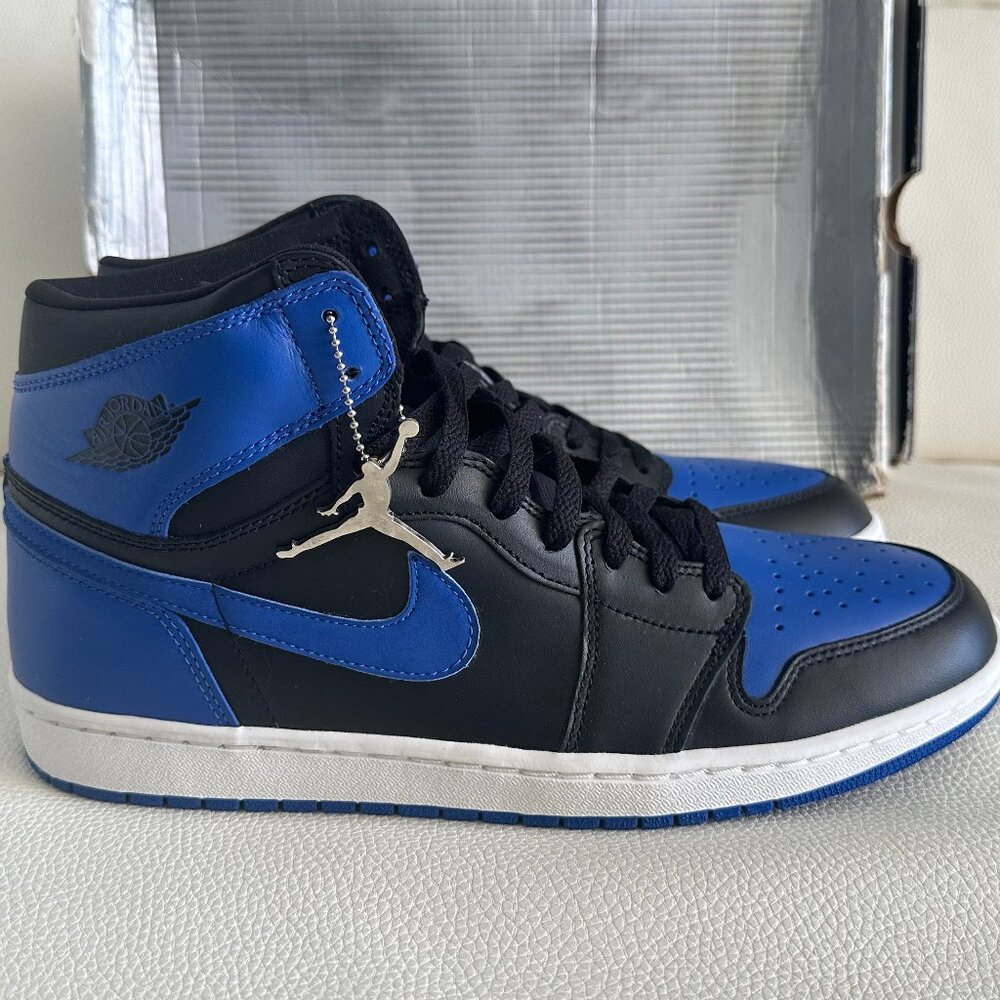 DS Nike Air Jordan I 1 Retro 2001 Black/Royal size 11.5